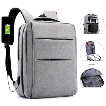 

Fashion creative computer backpack business casual large capacity multifunctional 15.6-inch notebook bag