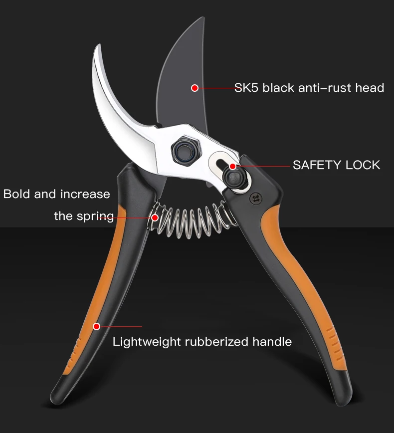 Pruning Shears, which can cut Branches of 25mm Diameter