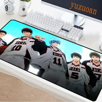 

Yuzuoan Promotion Cartoon Game Computer Mouse Pad Cartoon Strongest 6 People Rubber Non-slip Home Office Keyboard Mat Kuroko Zhe