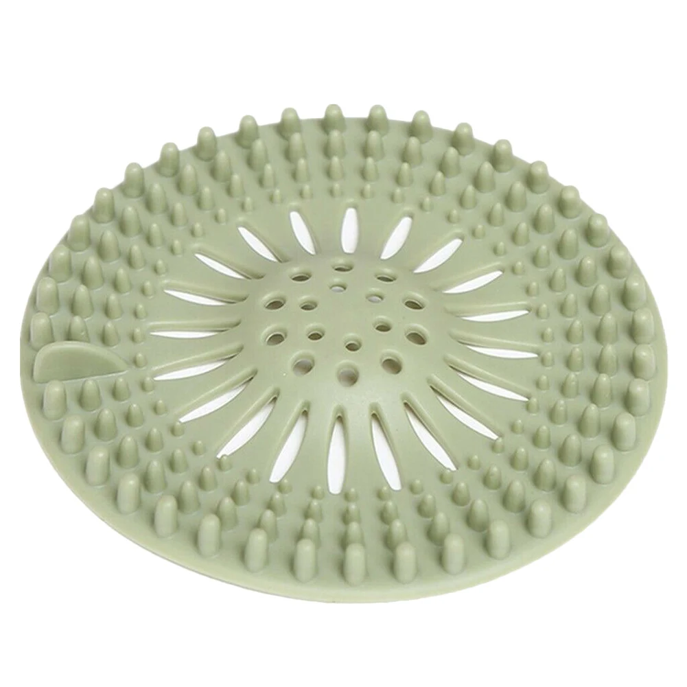 Light Green Слив для ванной комнаты, пробка для раковины, фильтр для ванной, чехлы для душа_ WK - Цвет: Light Green