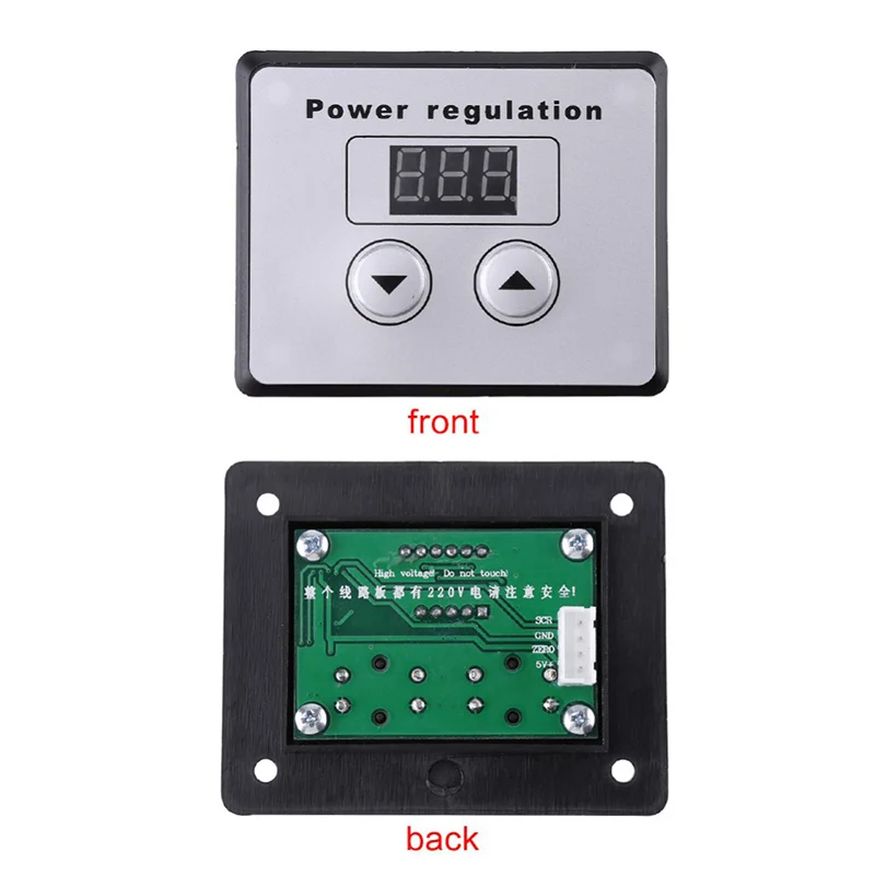 AC220V 10000W 80A цифровое управление SCR высокомощный Электронный регулятор напряжения