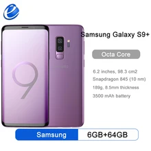 Samsung Galaxy S9 + S9 Plus G965F G965U Entsperrt 4G Android Handy Octa Core Snapdragon 845 6.2