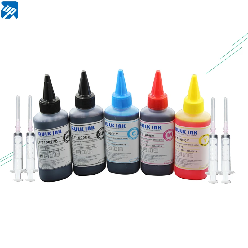 5x100 мл чернила для заправки картриджа универсальные kit Epson XP530 XP630 XP830 XP635 XP540 XP640 XP645