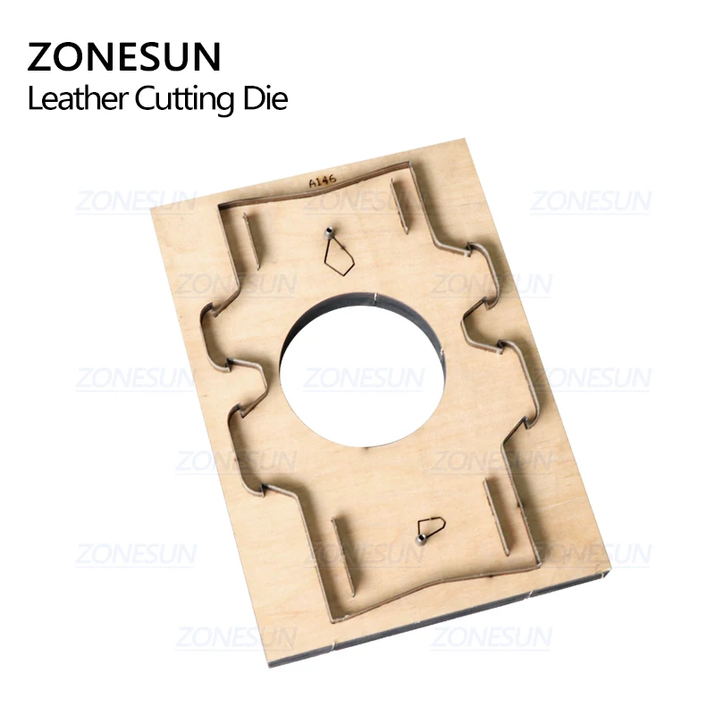 ZONESUN D7 заказной инструмент для рукоделия, кошелек для монет, пробивной мешок для монет, резак, пресс-форма, DIY, бумажные Лазерные высечки