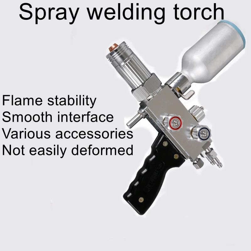 QH-50-2/h QHT-7/h Torch powder coating spray welding gun for metal powder spray welding Variety of welding and cutting equipment 20pcs tip gas nozzle mb 15ak mig mag welding torch contact tip gas nozzle 0 9 x 24mm welding equipment