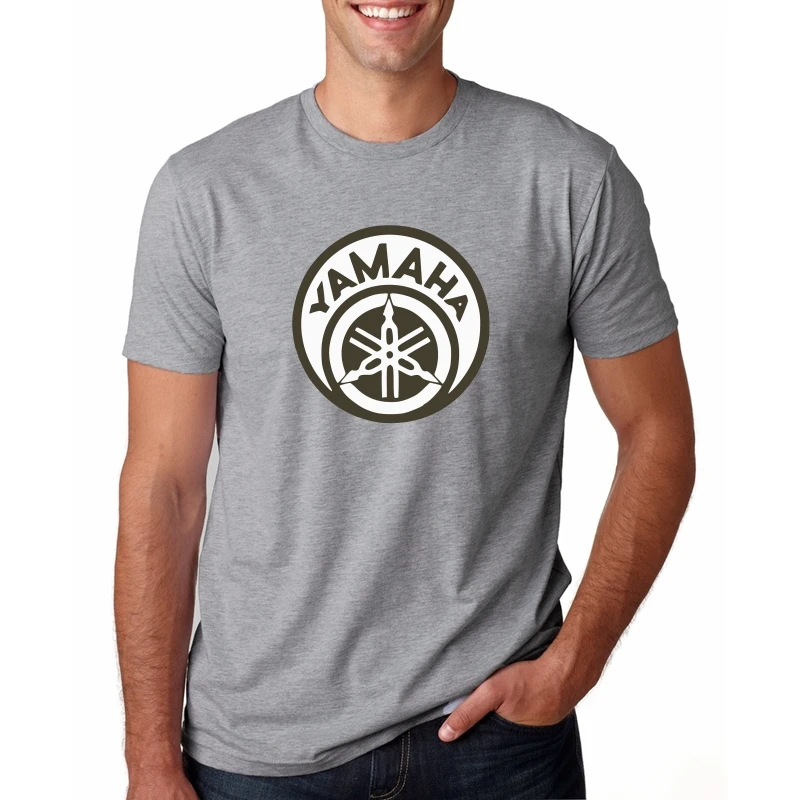 Antidaazle Повседневная футболка мужская брендовая футболка с мотором для упражнений Yamaha Мужская футболка летняя классная мужская футболка для фитнеса