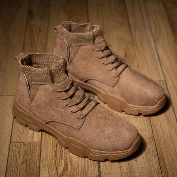 

spring for winter man work mens boots slip causal para zapatos coturno sapatos hot boot informales long sport shoe sneakers on