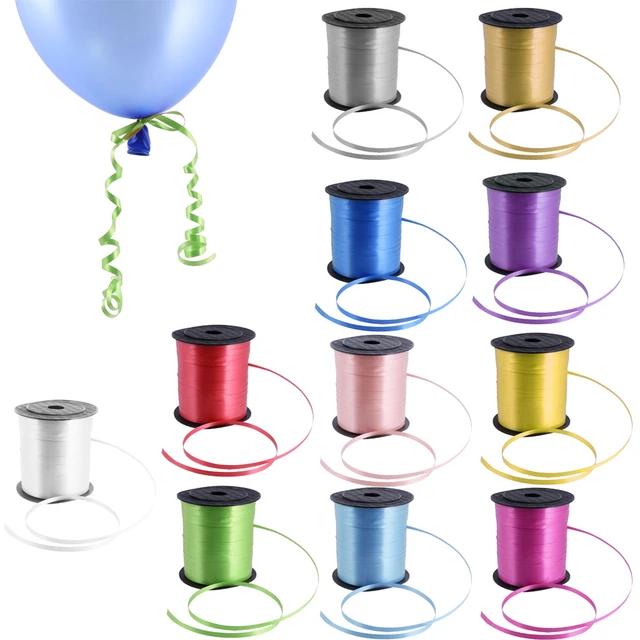 225M Multi Colour Balloon Ribbon Roll DIY Gifts Wedding Supplies Birthday  Gift Wrapping Party Favour Balloon