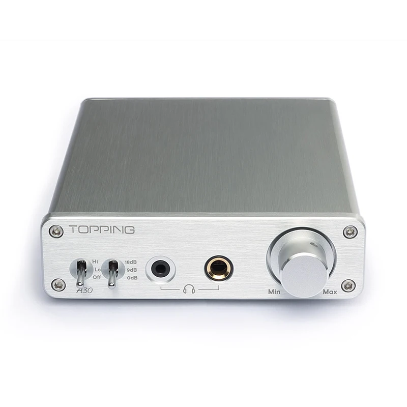 Topping A30 Hifi TPA6120A2 Высокоточный усилитель Настольный для наушников 110В до