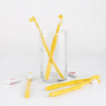 

Toothbrushes Disposable Toothbrush Toothpaste Natural Wash Set Soft Hair Oral Cleaning Care Tools