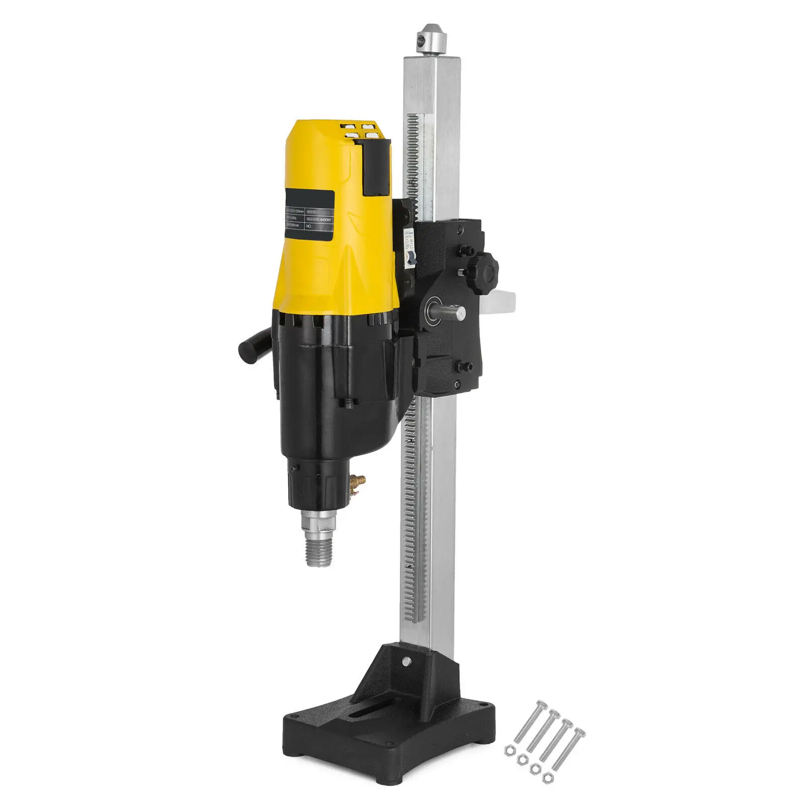 

4450W 255mm Wet Dry Variable Speed 10'' Portable Diamond Core Drill Drilling Machine with Stand