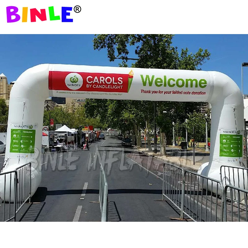 

Горячая Распродажа отдельно стоящая белая надувная АРКА, надувная АРКА, стартовая Арка С Заводской ценой для рекламы