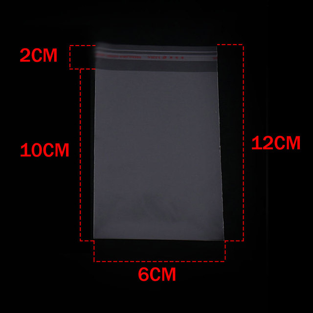 Self Adhesive Seal Poly Bag Various Models Resealable Plastic Packaging Bag for DIY Jewelry Making Ziplock Bag Wholesale