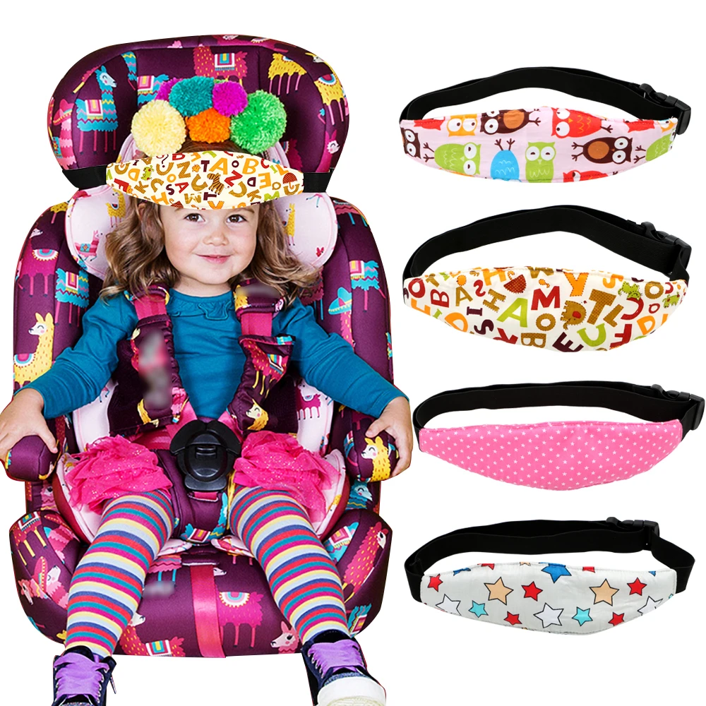 Banda de fijación de seguridad para coche para niños, asiento de coche, siesta, chico apoyo de cabeza para dormir, posicionador de cinturón, soporte para rodillo de bebé, 1 Uds.