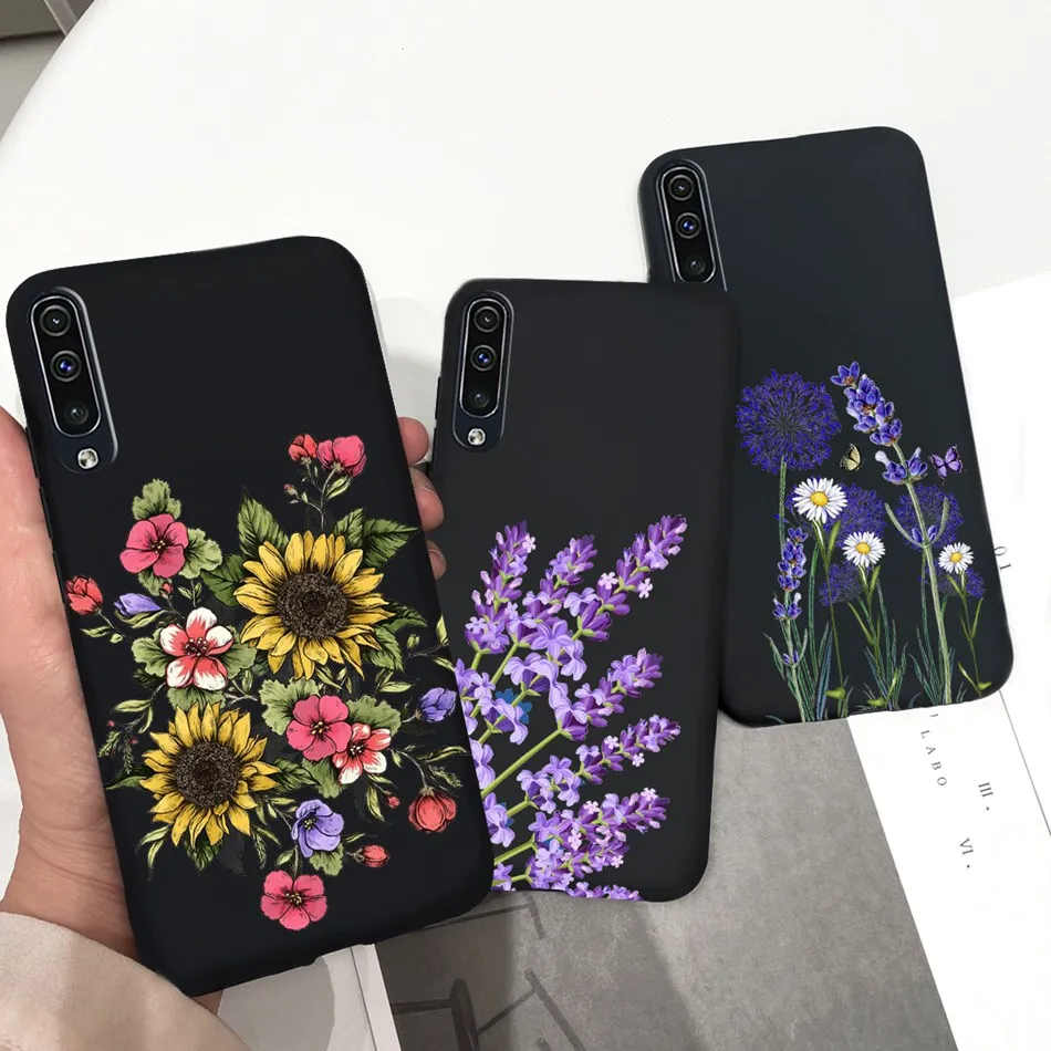Luxury Flower Soft Silicone Phone Back Cover