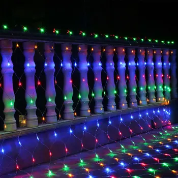 

zerouno holiday lights led lighting string strip ip65 waterproof outdoor gardern tree wall decor eu plug 220v new year christmas