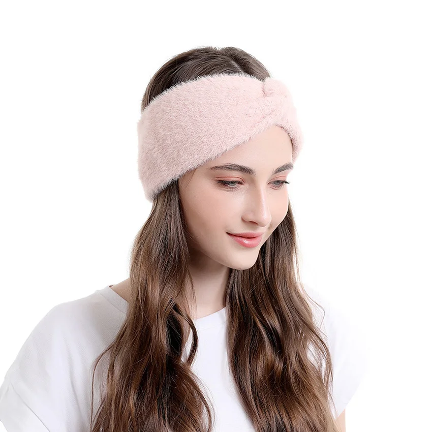 MOLANS Winter Warm Headband  Woolen Knitting Headbands Wool Knitted Elastic Headband Headwear Girls Hair Band Hair Accessories