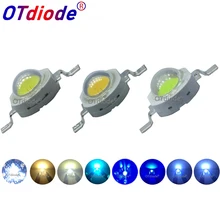 100 шт. 3 Вт высокомощный светодиодный светильник с диодным диодом, холодный, теплый, нейтральный, белый, 10000 К, 20000 к, светло-голубой, точечный светильник, светильник, лампа