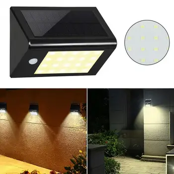 

Wall Light Shed Pathway Motion Sensor Wireless Security Garden Garage Split Basement Outdoor Waterproof Solar Panel Powered