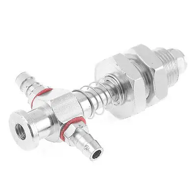 

11mm x 12mm x 53mm Metal Tubular 3 Way Vacuum Cup Holder Connector