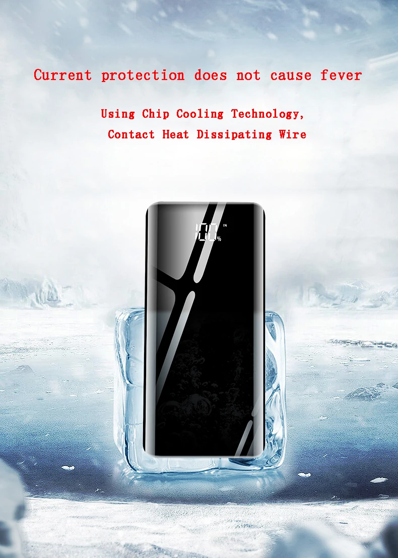 Xiao mi power Bank 30000 мАч портативное зарядное устройство 30000 мАч USB PoverBank Внешнее зарядное устройство для iPhone Xiaomi mi 9 8