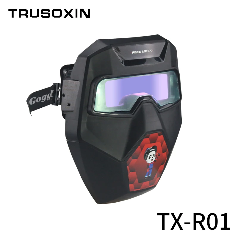 Outside Control Solar Auto Darkening Welding Glasses Welder Mask Welding Helmet With Shade eara Din9-Din13
