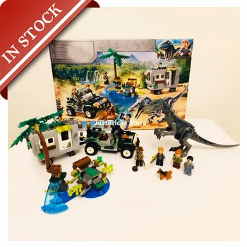 

Jurassiced World Baryonyx Face-Off The Treasure Hunt 75935 Building Blocks 434Pcs Dinosaurs 11335 Toys