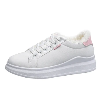 

Women Tennis Shoes 2020 Female Tenis Blancos Sport Shoes Warm Plush Stability Trainers Women Tennis Shoes Mujer Walking Footwear