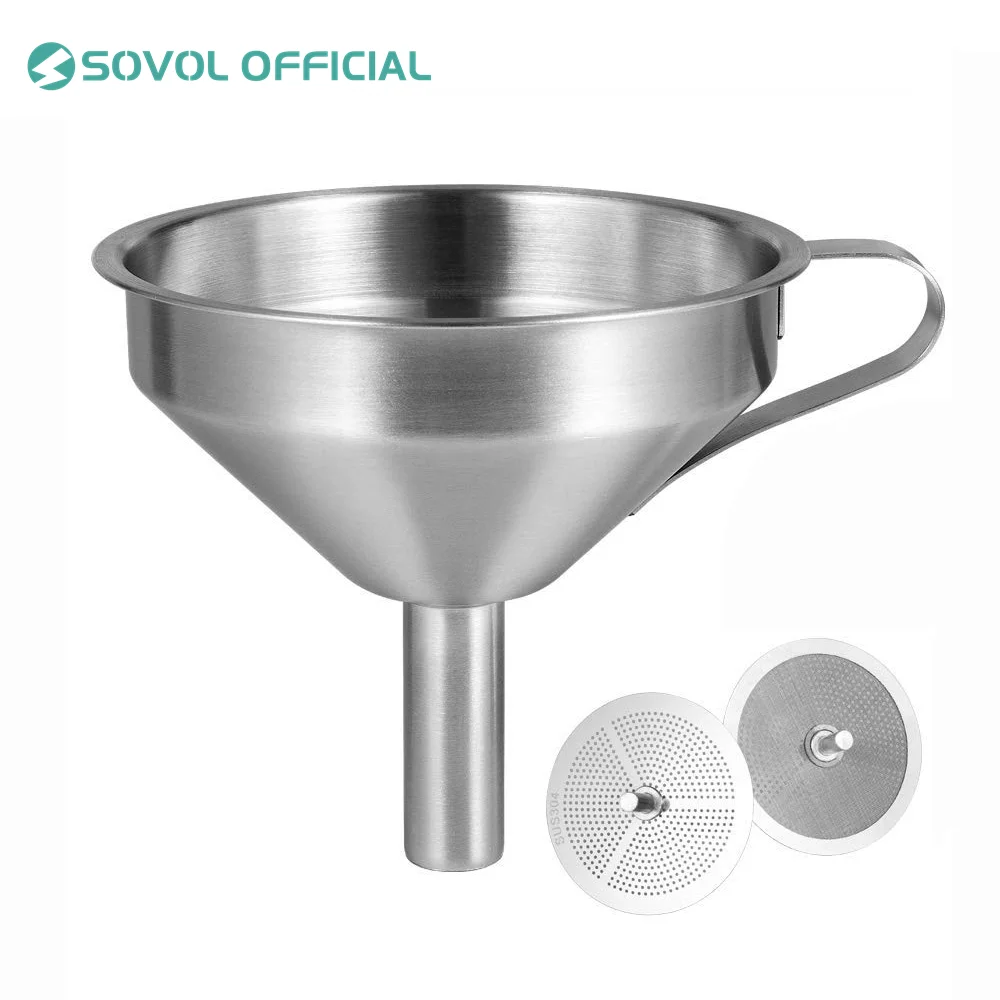 hp plotter printhead SOVOL 304 Stainless Steel Double-Strainer Kitchen Oil Liquid Funnel 3D Resin Filter Funnel Cup for  SLA/DLP/LCD UV 3D Printing printerhead