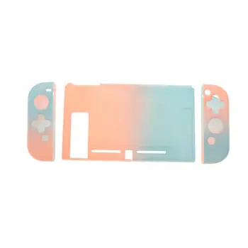 

Split Design Anti-scratches Protective Gradient Shell Colorful Case Cover Shell Compatible with Nintendo Switch Lite 2019