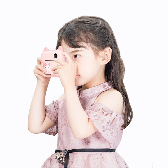 Children Instant Print Camera 12MP Children Digital Camera Toys Cartoon 1080P HD Video Photo Thermal Dual Camera With Kids Gift 3