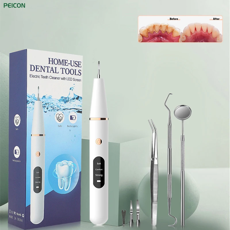 Ultrasonic Dental Calculus Scaler for Teeth Electric Tartar Calculus