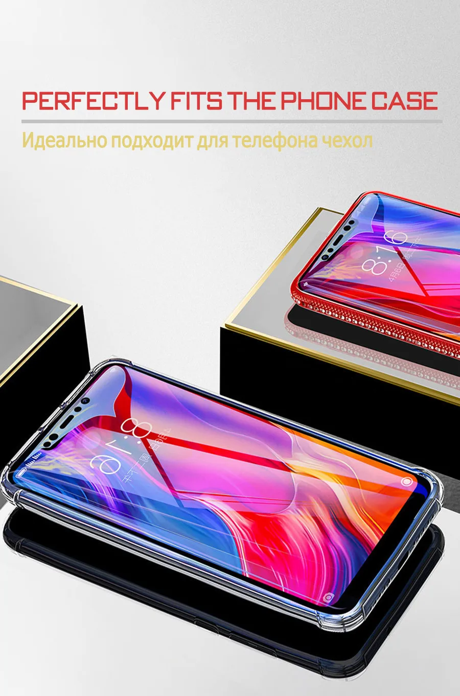 Полное покрытие Гидрогелевая пленка для xiaomi mi 9t pro Защитная пленка для экрана для xiaomi mi cc9e 9x9 se 8 lite 9t пленка не стекло