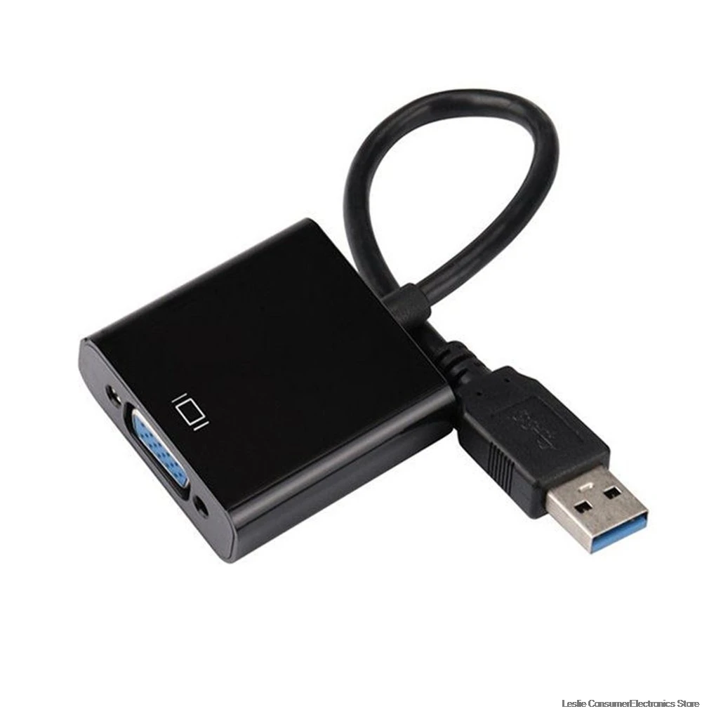 USB к VGA адаптер USB 2,0/3,0 к VGA внешняя видео карта мульти дисплей конвертер для настольного ноутбука ПК Монитор Проектор