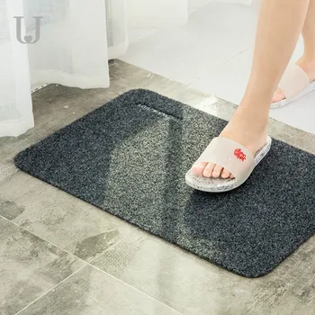 

Youpin JJ kitchen floor mat door mat kitchen foyer bathroom water absorbent mat bathroom non-slip Carpet Dark Gray