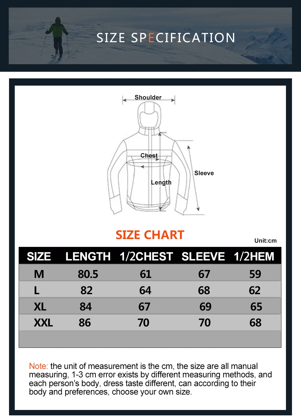 insulated ski jacket men