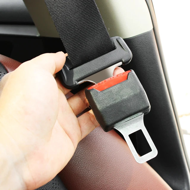 Cinturón de seguridad Universal para coche, extensor de cinturón de  seguridad, hebilla de extensión, extensor de relleno - AliExpress