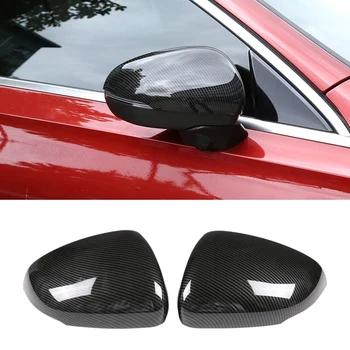 

for Mercedes Benz a Class W177 A180 A200 2018-2020 Carbon Fiber ABS Side Rear View Mirror Cover Trim Car Accessories