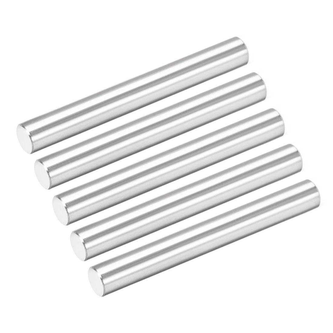 

uxcell 5Pcs 6mm X 50mm Dowel Pin 304 Stainless Steel Cylindrical Shelf Support Pin
