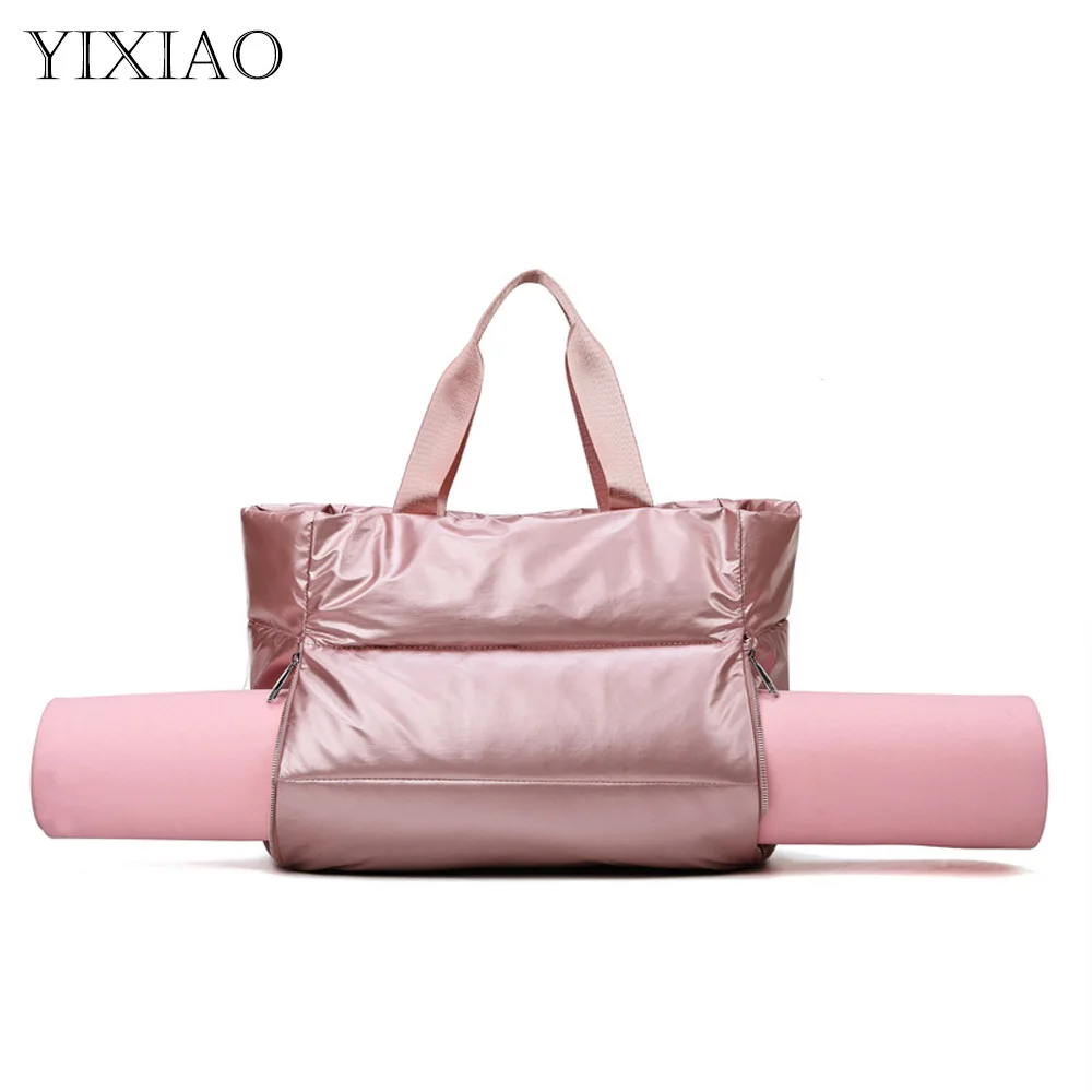 

Yoga Mat Storage Bags For Women Fitness Sports Training Travel Handbag Dry Wet Separation Waterproof Gym Bag Sac De Sport