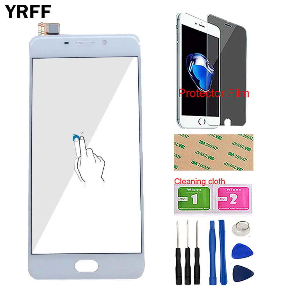 

5.5'' Phone Touch Screen For Meizu M6 Note Touch Screen Panel Sensor For Meizu Meilan Note 6 Front Glass Tools Protector Film