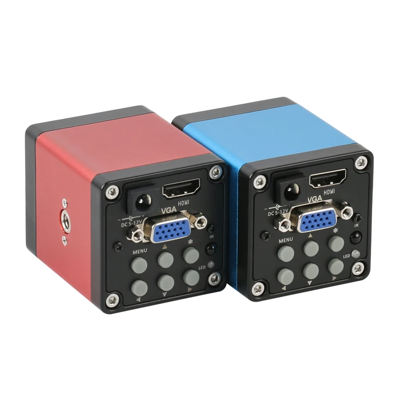 13MP HDMI VGA промышленный микроскоп камера 180X/300X C MOUNT Объектив Вращающийся Кронштейн