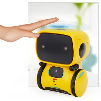 

Smart Robots toys can Voice Command Dance Sing Repeating Recorder Touch Control Toys Interactive Robot Cute Toy baby Gifts
