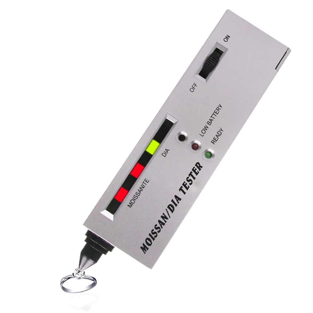 

Moissanite Diamond Gemstone Tester High Professional LED Indicator Detector Pen Selector Jewelry Pick Up Testing Tool