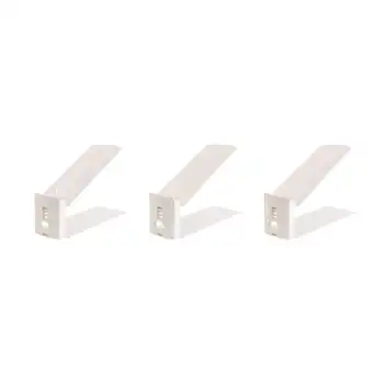 

3pcs Durable Adjustable Shoe Organizer Footwear Support Slot Space Saving Cabinet Closet Stand Shoes Storage Rack