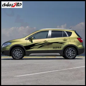 Для Suzuki SX4 S-Крест наклейки для автомобиля спортивные полосы для укладки волос крышка капота двигателя Декор Наклейки на авто капот виниловые наклейки для тела