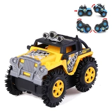 Игрушечные машинки для мальчиков 3 лет Электрический трюк автомобиль и флип игрушечный автомобиль внедорожник игрушки в подарок на день рождения для детей мальчиков и девочек