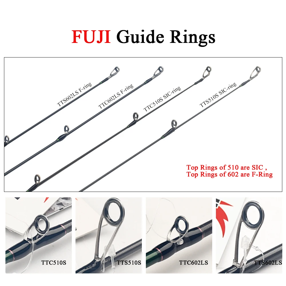 KUYING Teton 1.75m 5'10 Fishing Rod 4