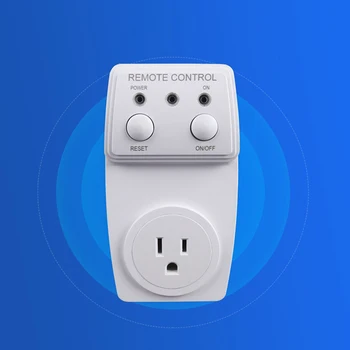 

Remote Control Outlet Socket Home Appliance Lamp Switch AC Power Remote Telecontrol Outlet Wireless Switch Socket Home US Plug