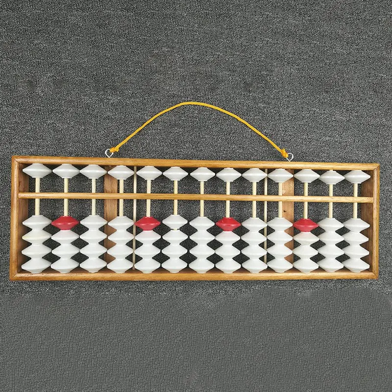 

Abacus Chinese Abacus Mathematic Education Teacher Calculator Hanging Abacus Teaching Abacus 58X19Cm for Teacher